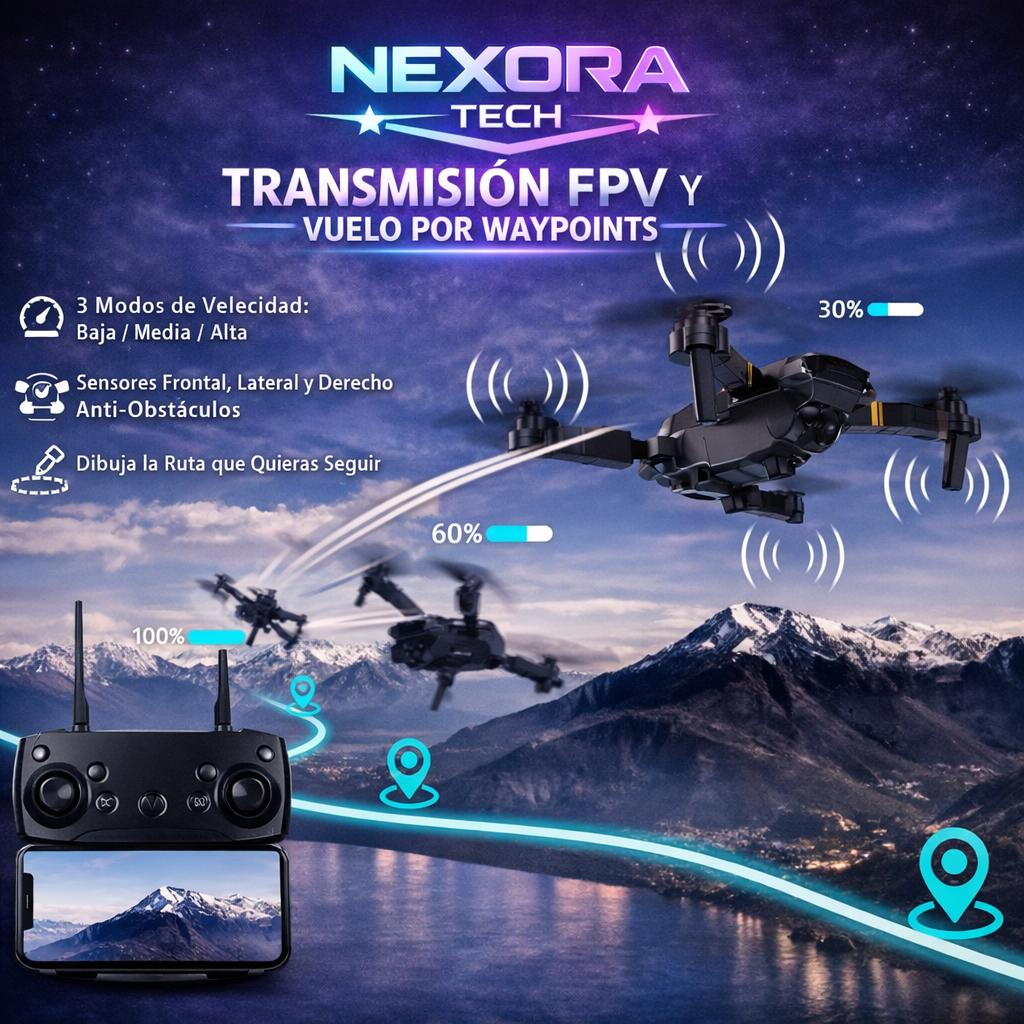 Nexora X8 Pro Drone 4K